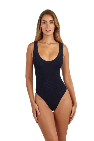 Love & Bikinis Marbella One Piece in Black