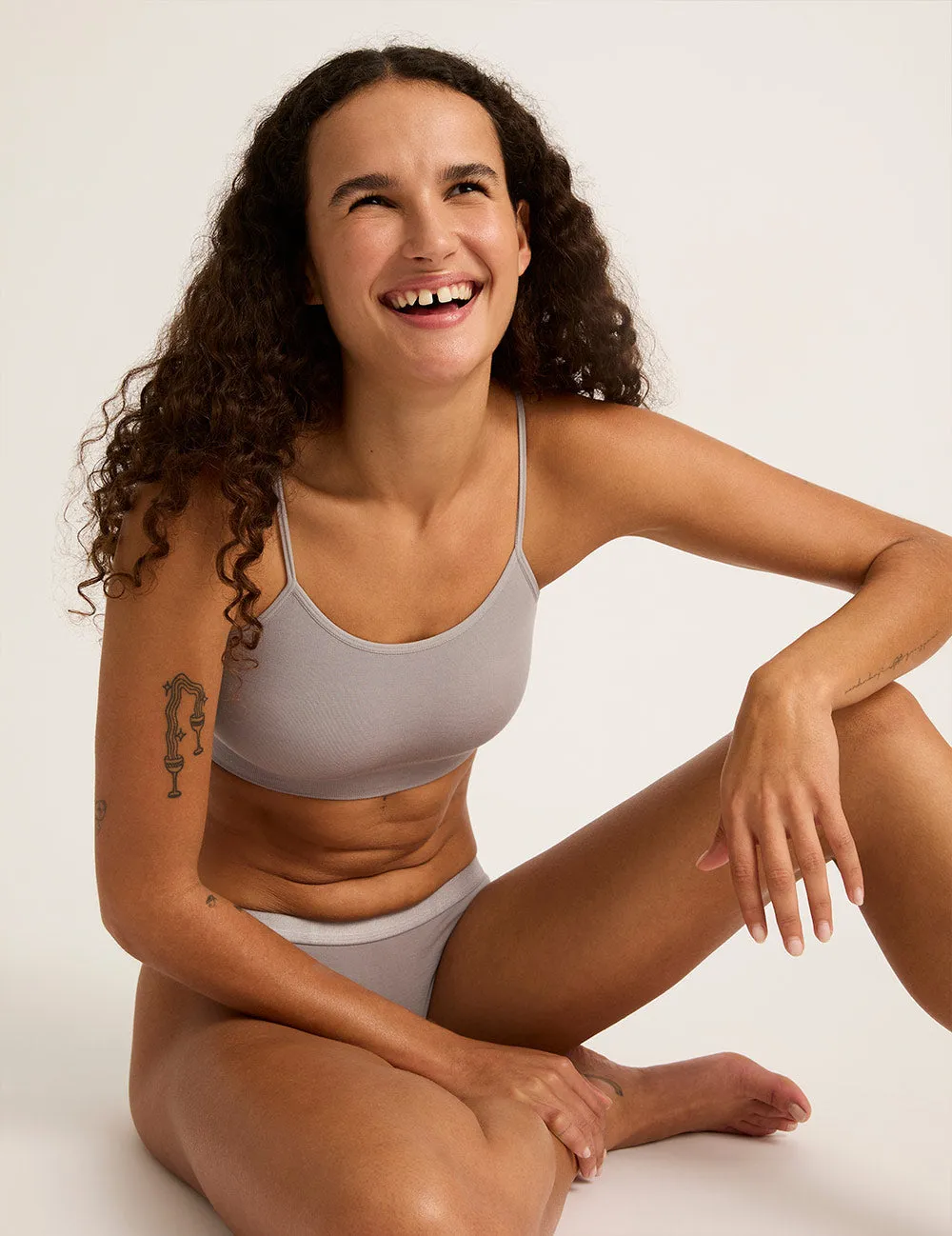 LYOLYTE Racerback Bralette - Mist
