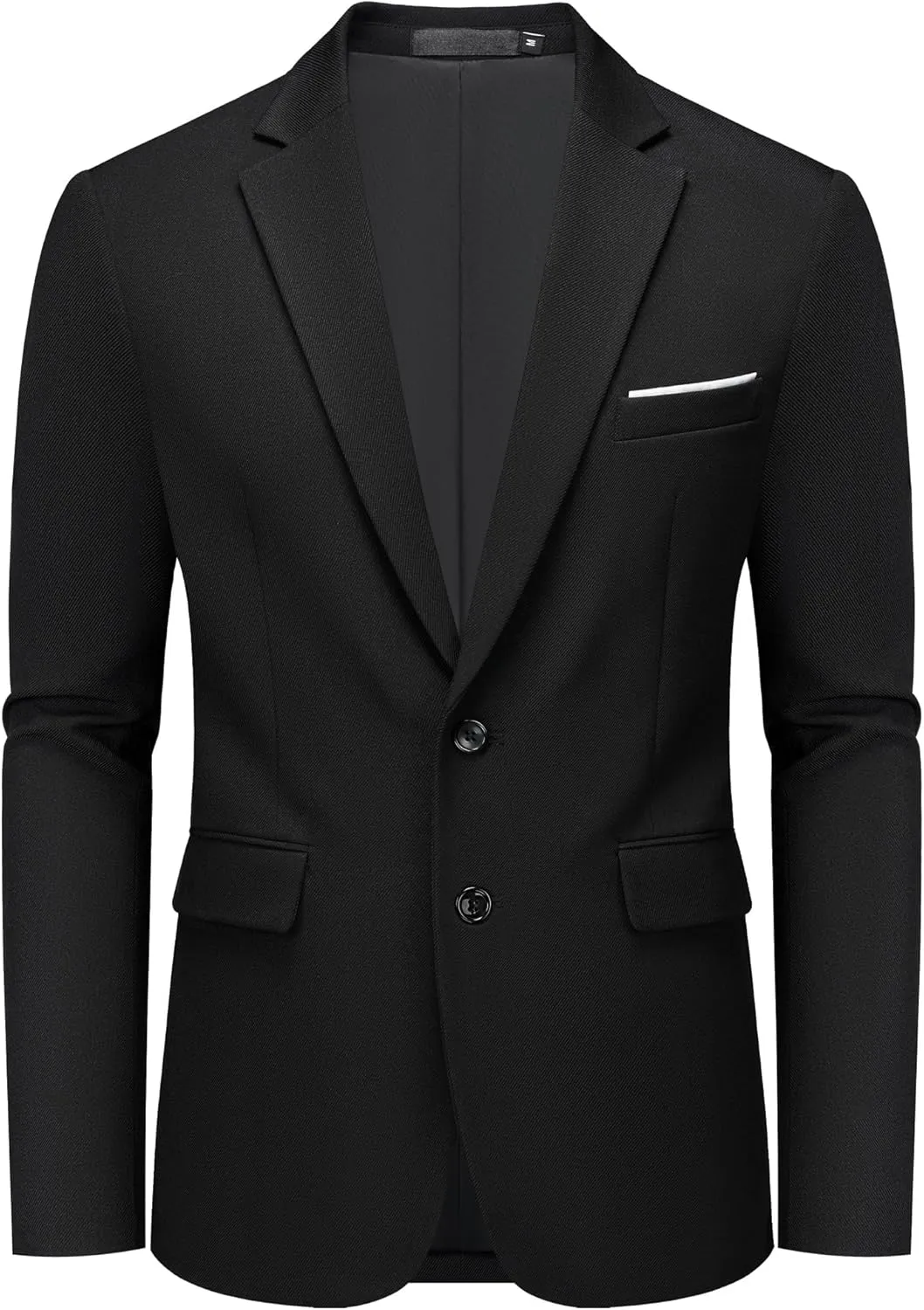 MAGE MALE Men's Two Button Blazer Casual Sport Coats Solid Color Suit Jacket