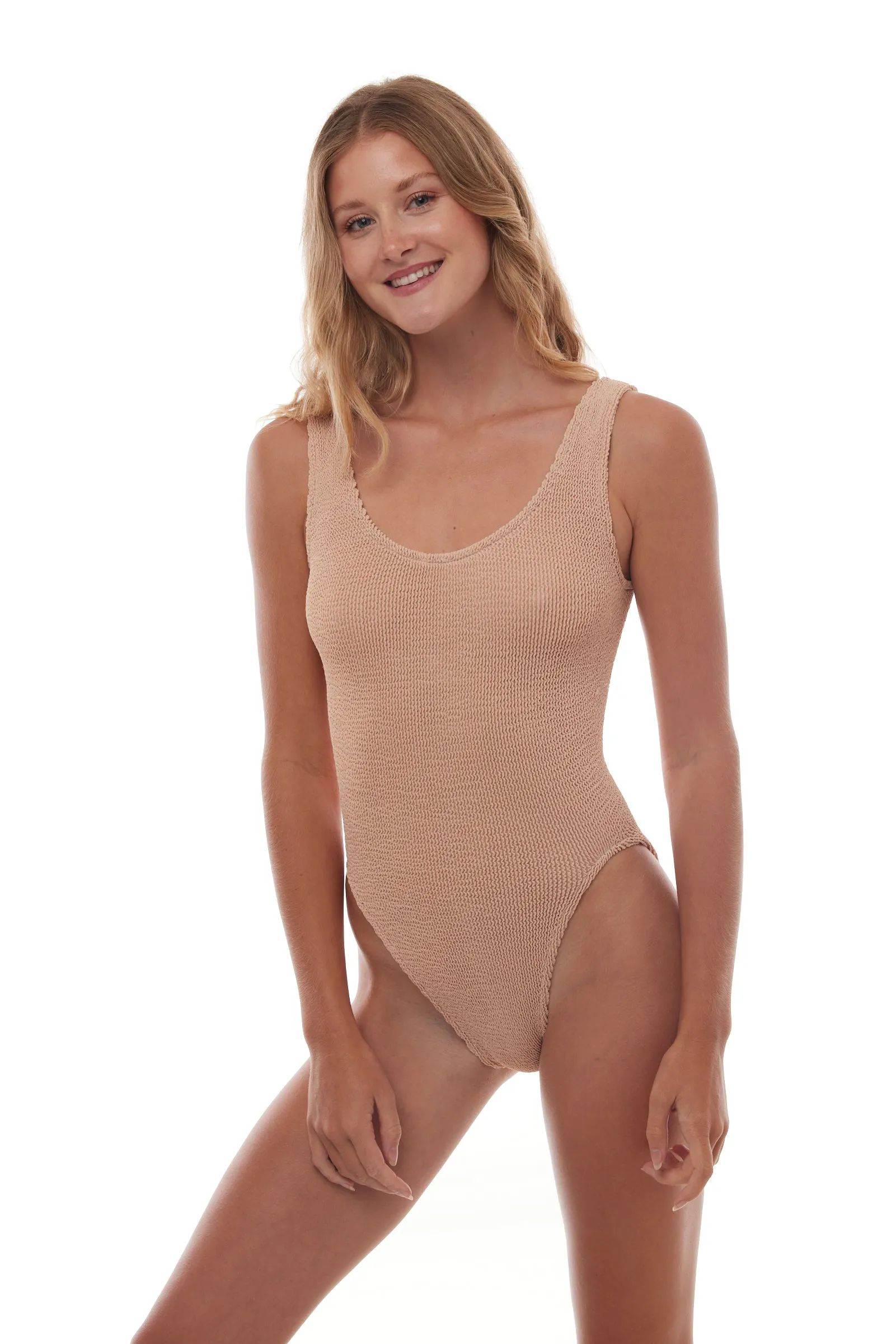 Marbella Classic MATTE One Size One Piece Bikini Swimsuit