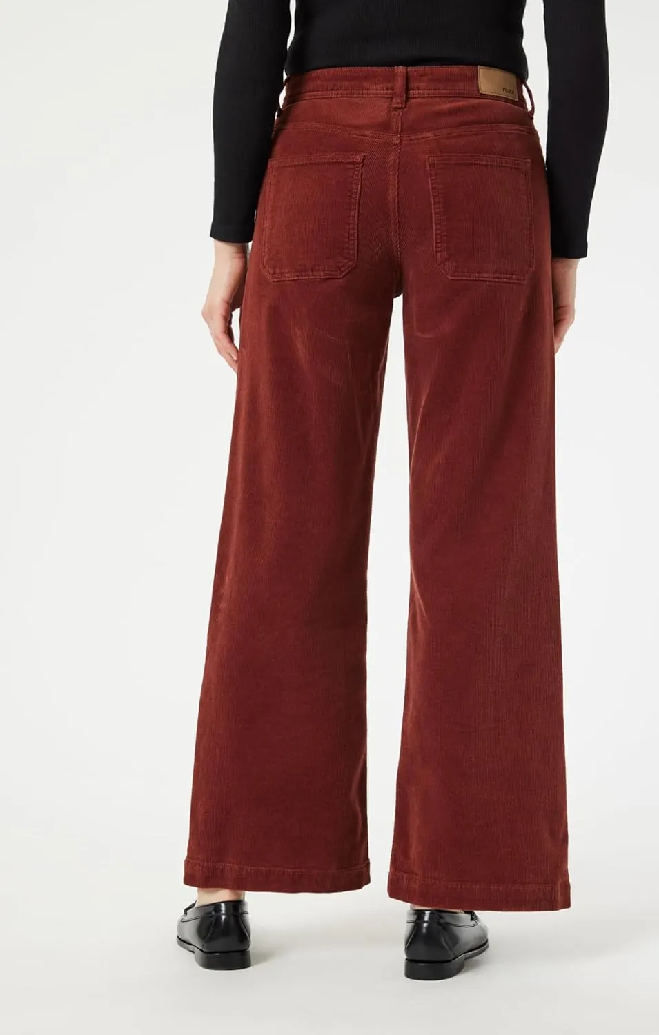 Mavi Women's Paloma Marine High Rise Wide Leg Pants