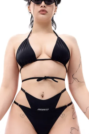 MÆD Bikini Top - Matte Black