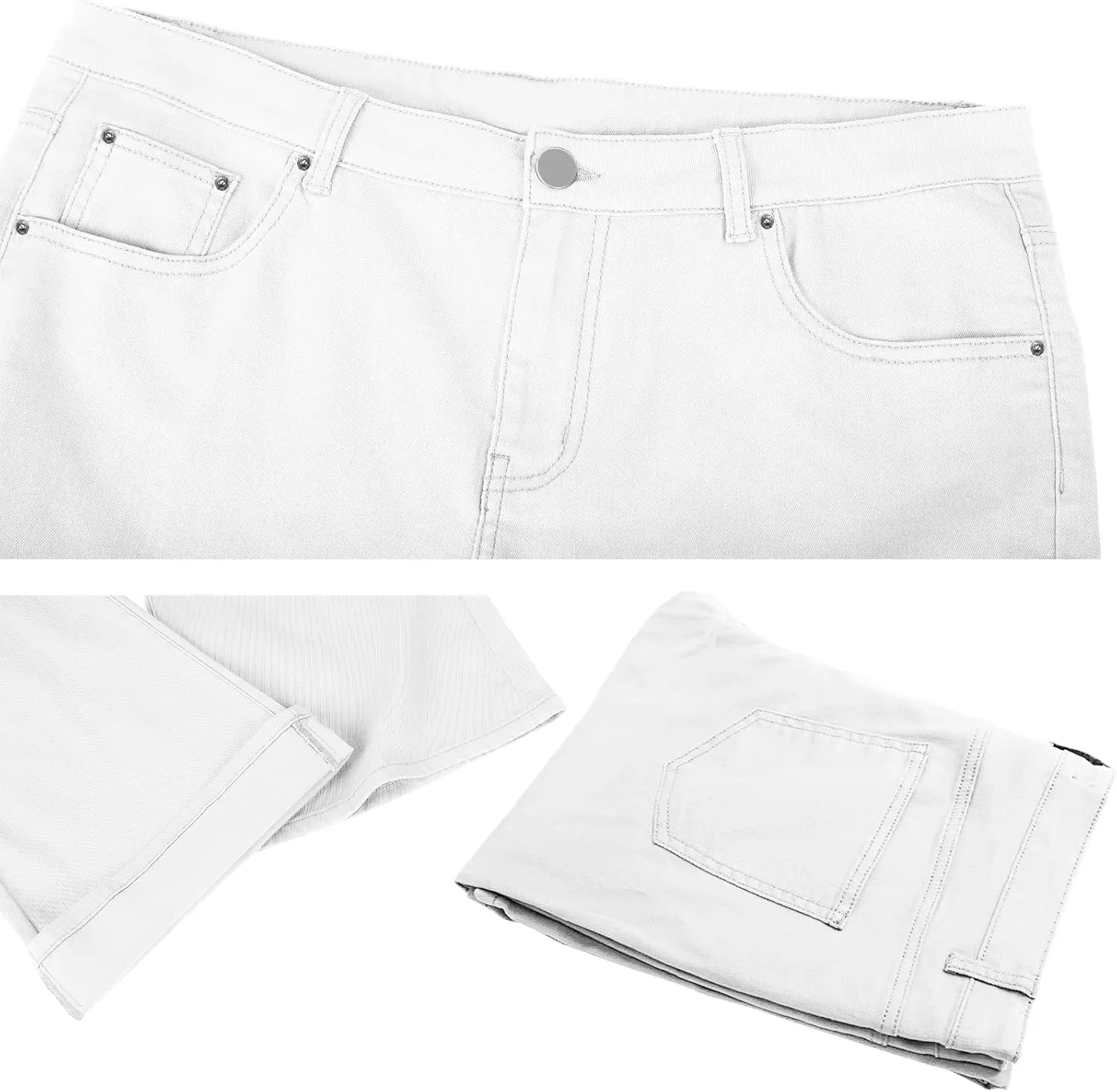 Men's Relaxed Stretch Vintage 60s 70s Bell Bottom Fit Comfort Flared Retro Leg Denim Jeans