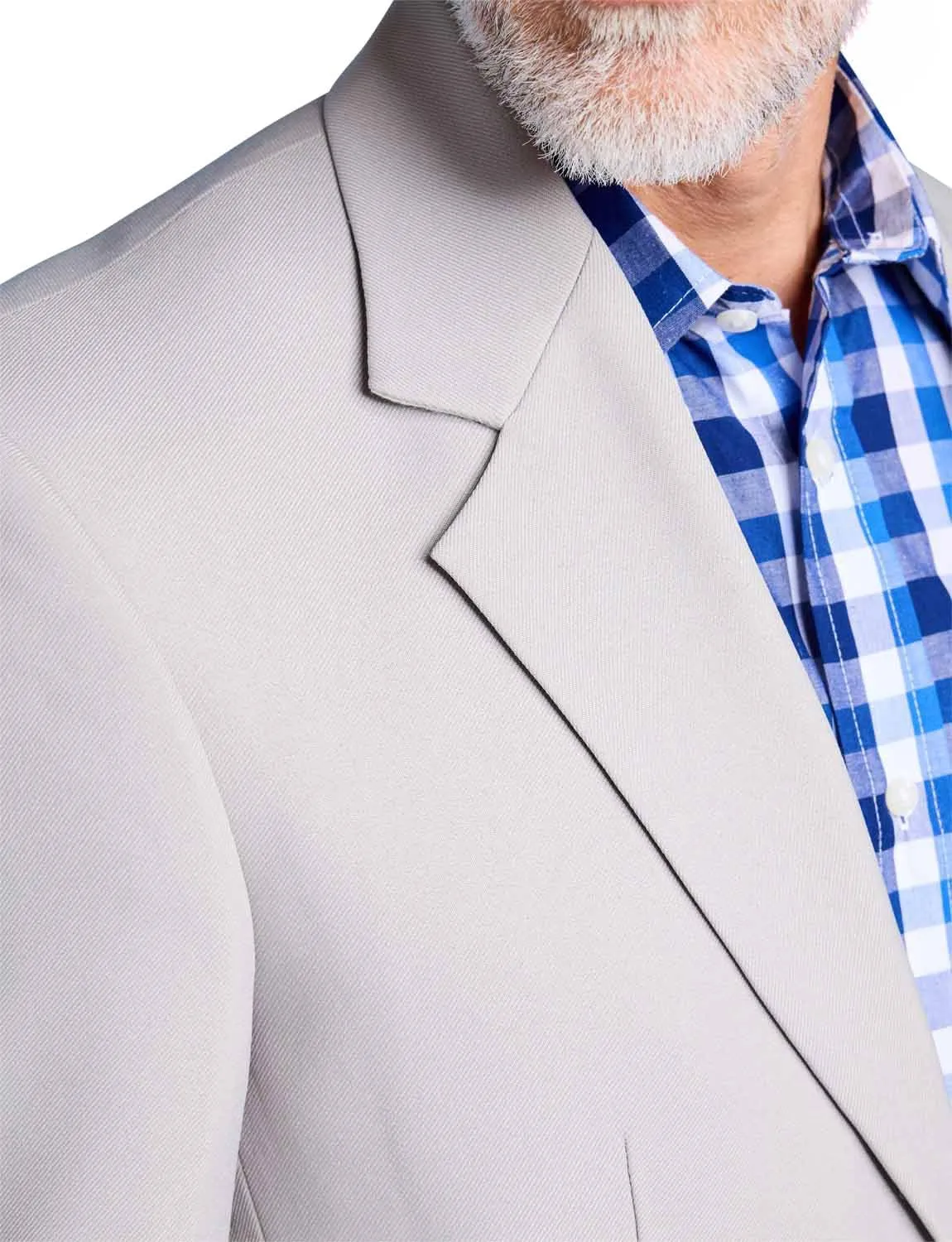 Men's Single Breasted Classic Oxford Regular Fit Blazer Formal or Casual Wear