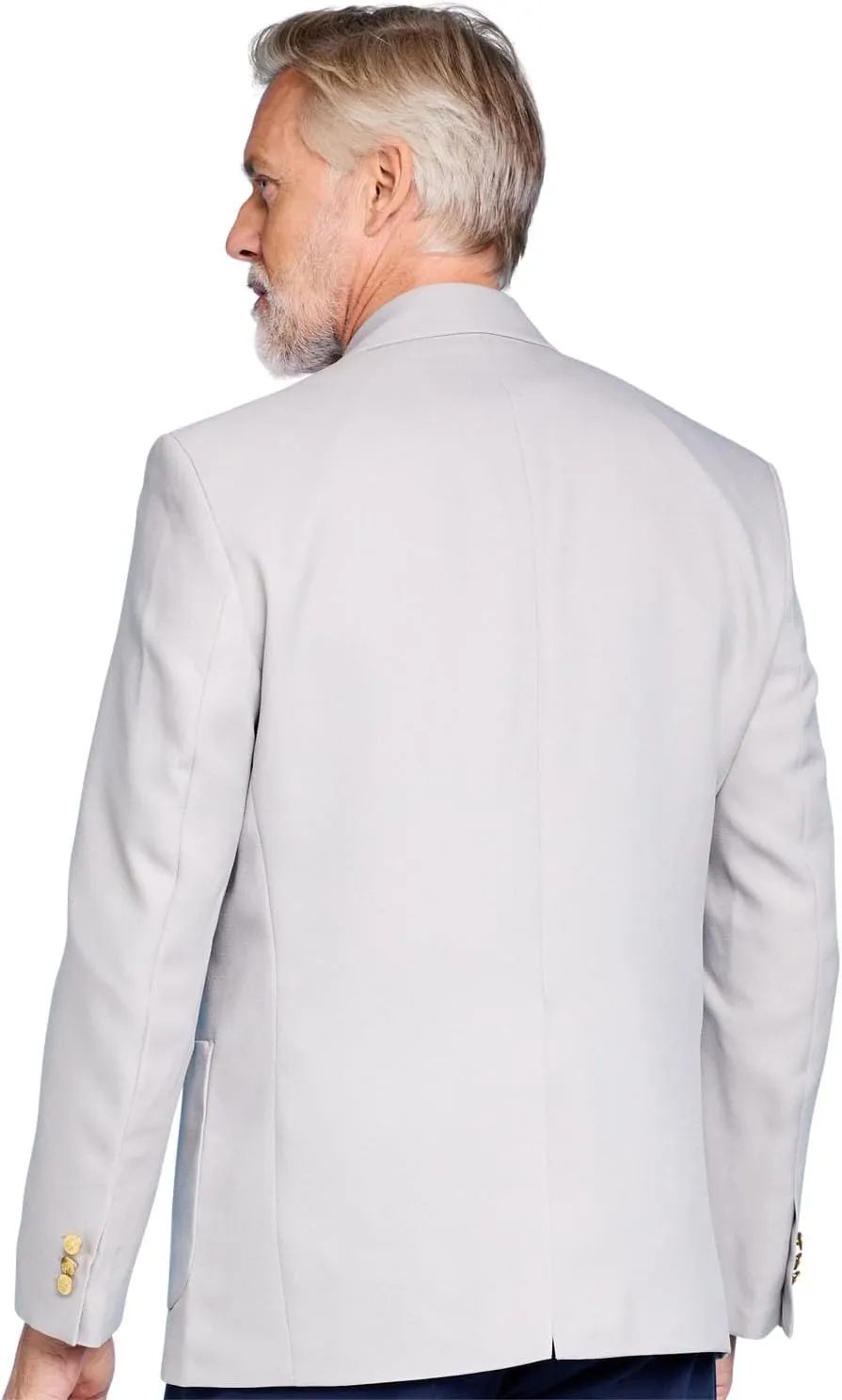 Men's Single Breasted Classic Oxford Regular Fit Blazer Formal or Casual Wear
