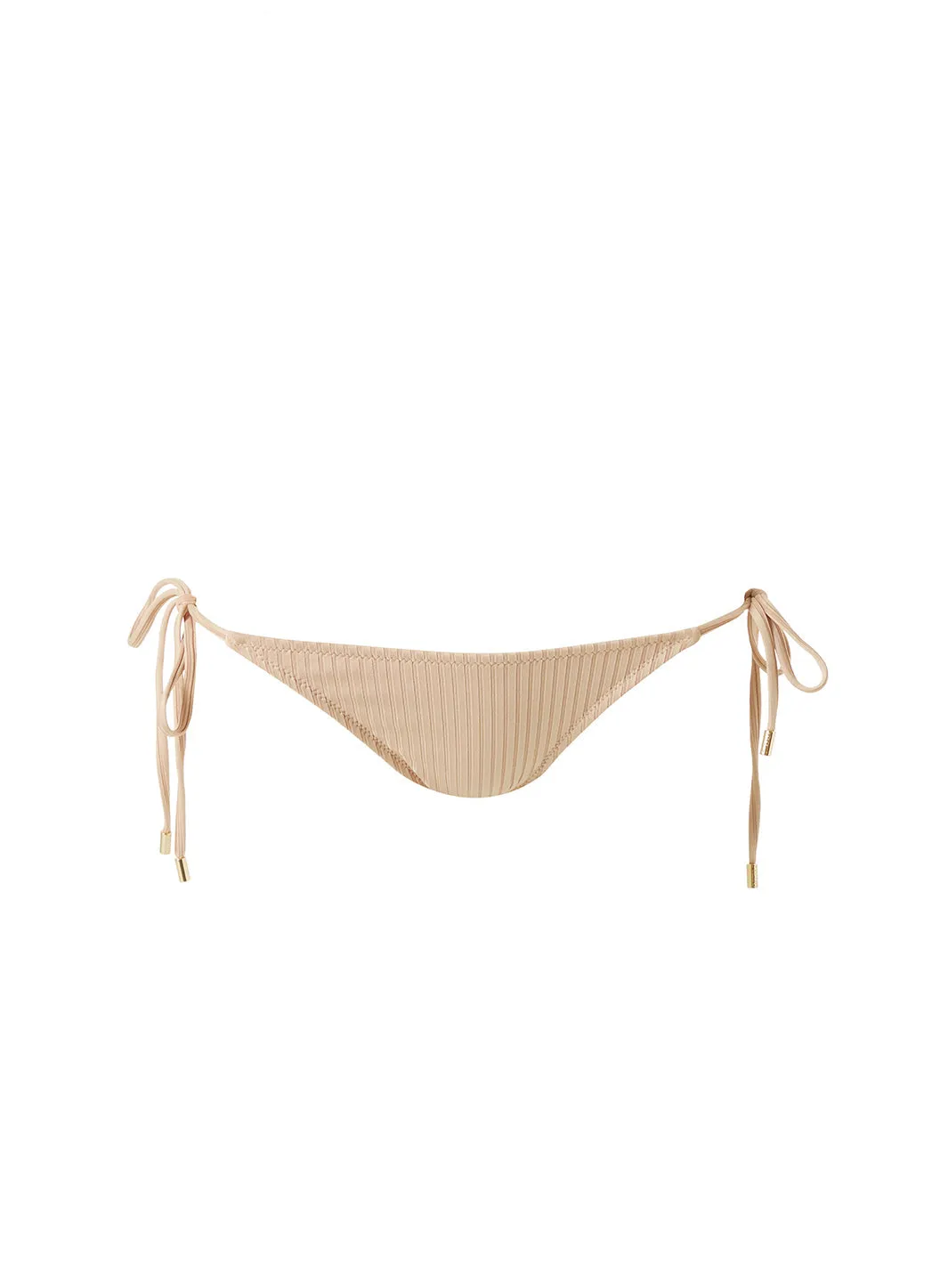 Miami Tan Ribbed Bikini Bottom