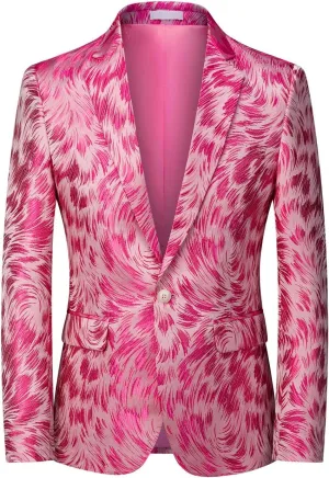 MOGU Mens Blazer Slim Fit Sport Coats for Daily Prom Party
