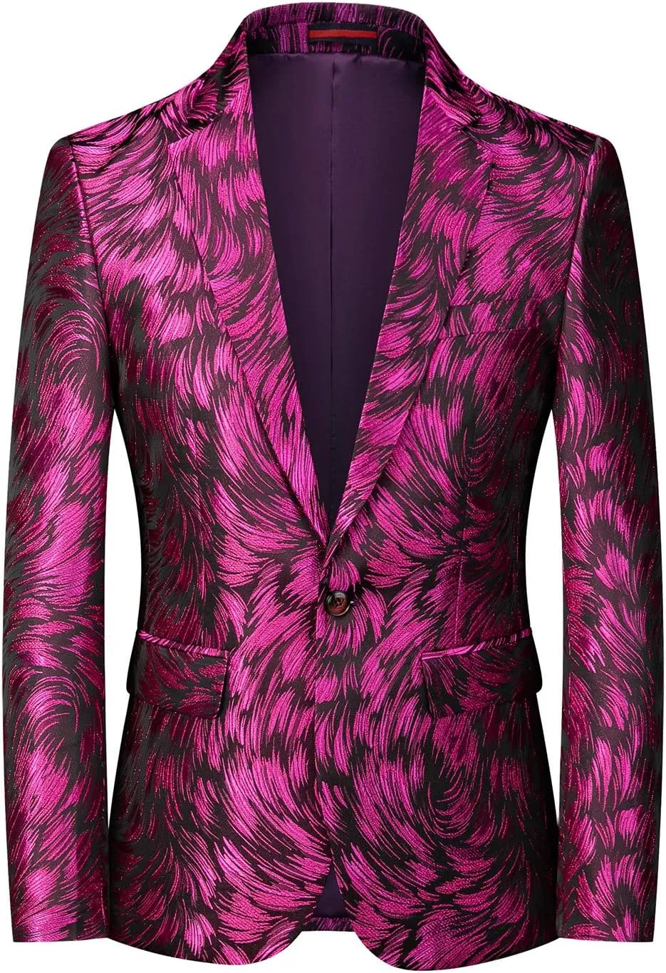 MOGU Mens Blazer Slim Fit Sport Coats for Daily Prom Party