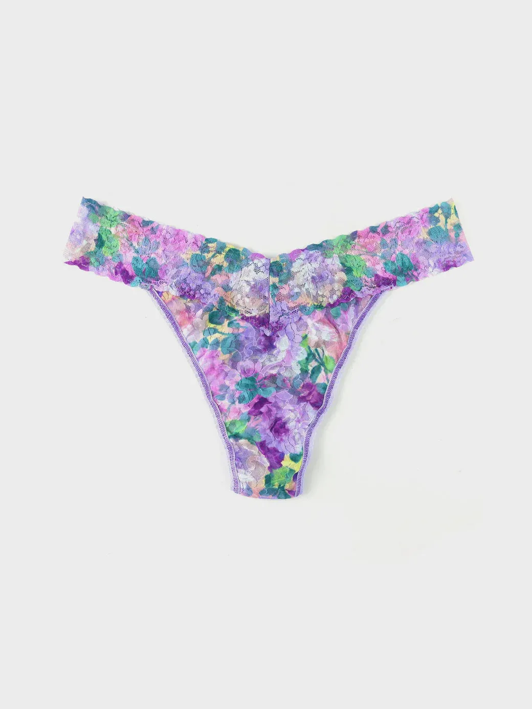 Printed Low Rise Thong
