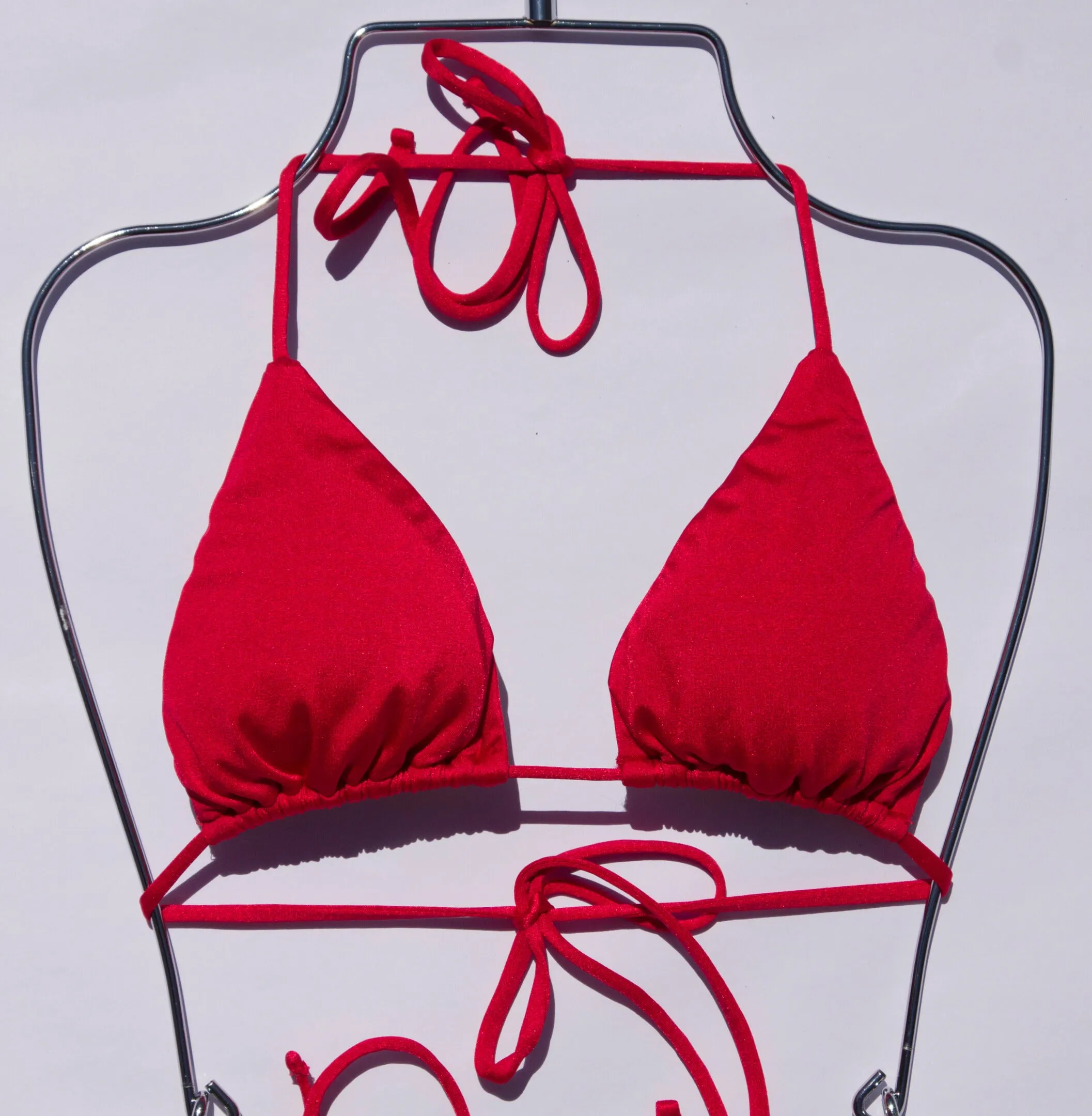 SAFADA BIKINI TOP - PASSION RED