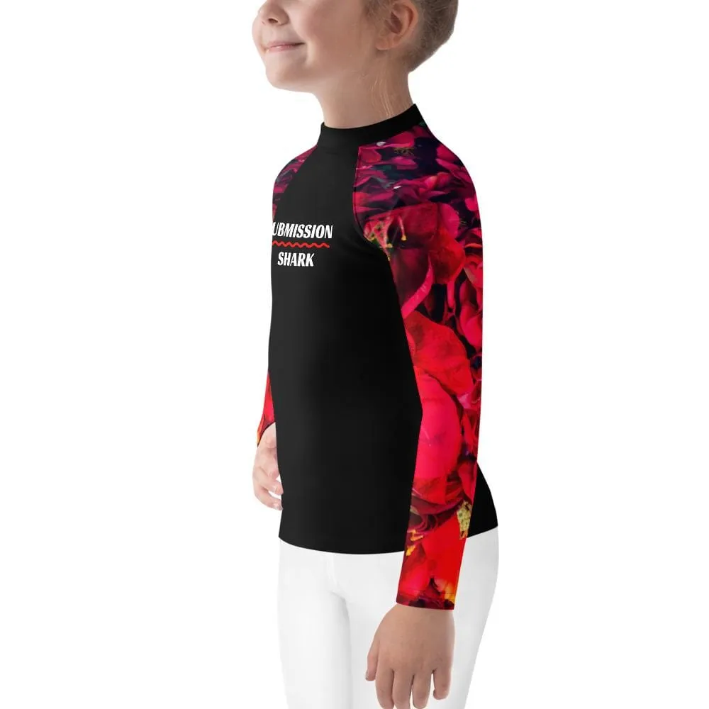 Scarlet Gardens ~ Kids Rash Guard