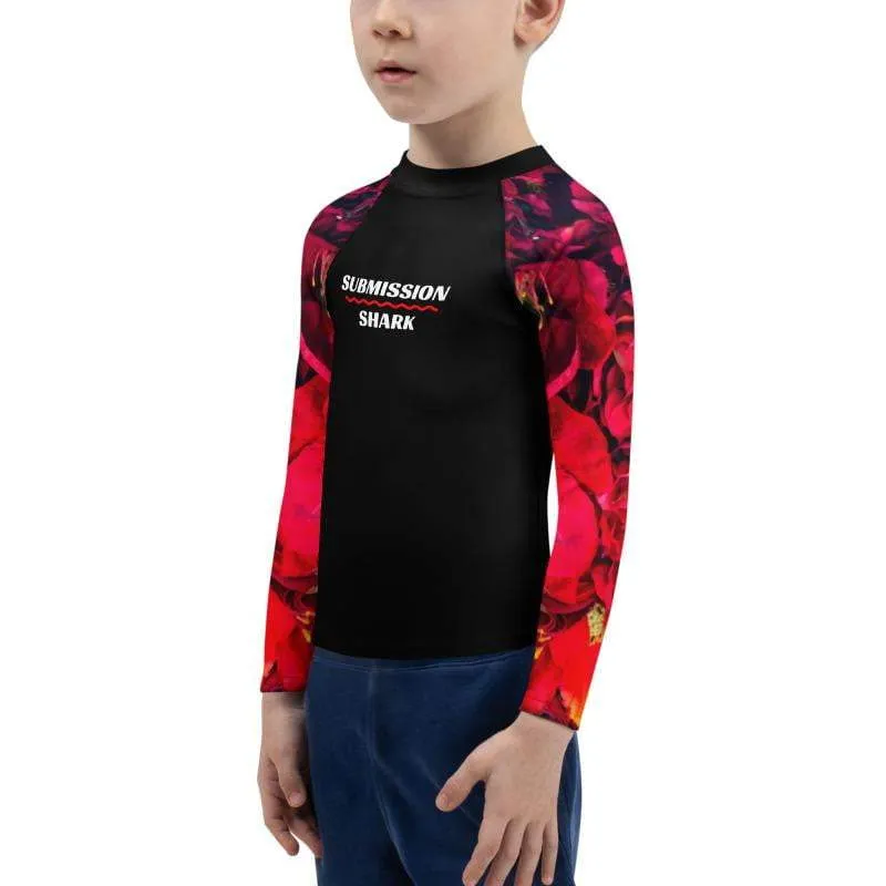 Scarlet Gardens ~ Kids Rash Guard