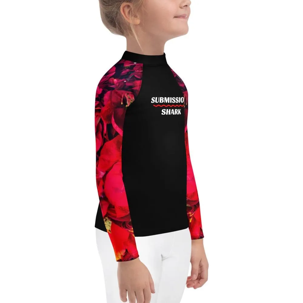 Scarlet Gardens ~ Kids Rash Guard
