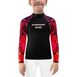 Scarlet Gardens ~ Kids Rash Guard