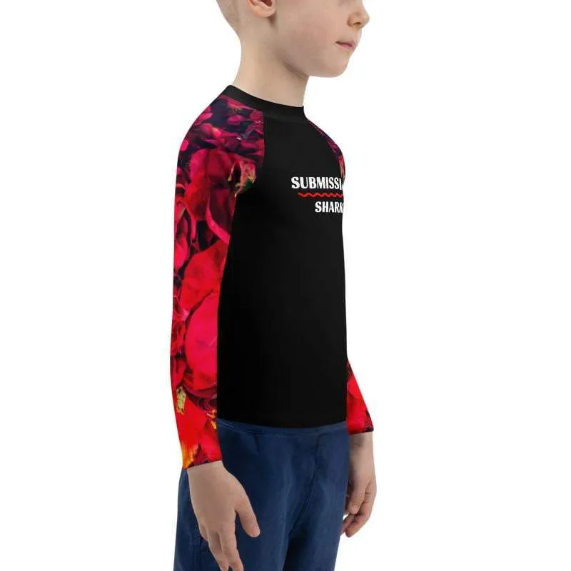 Scarlet Gardens ~ Kids Rash Guard