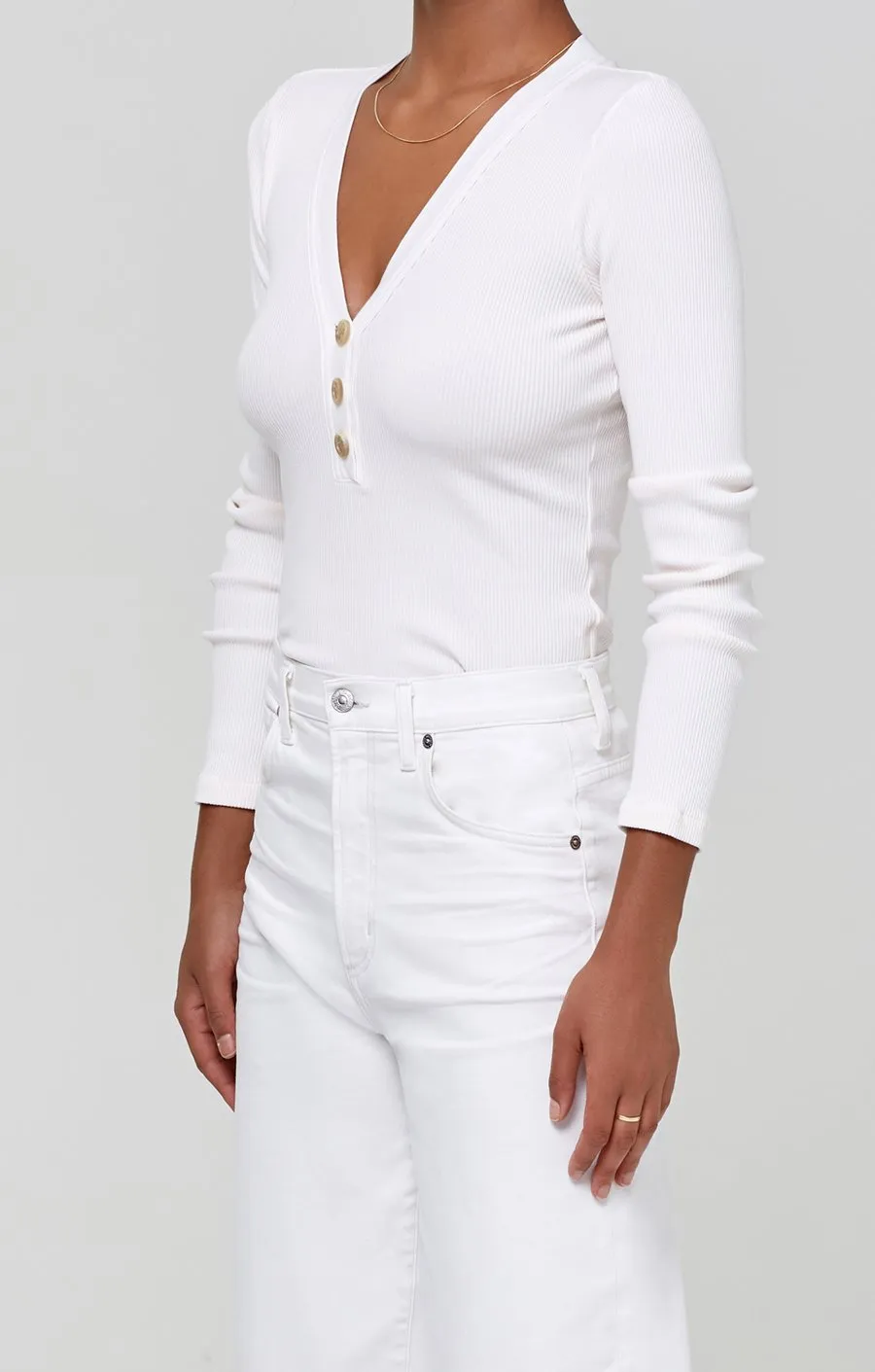 Scarlett Rib Henley