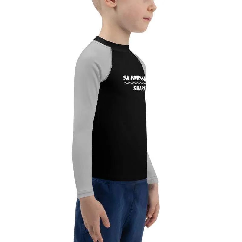 Silver SS Premium Standard ~ Kid's Rash Guard