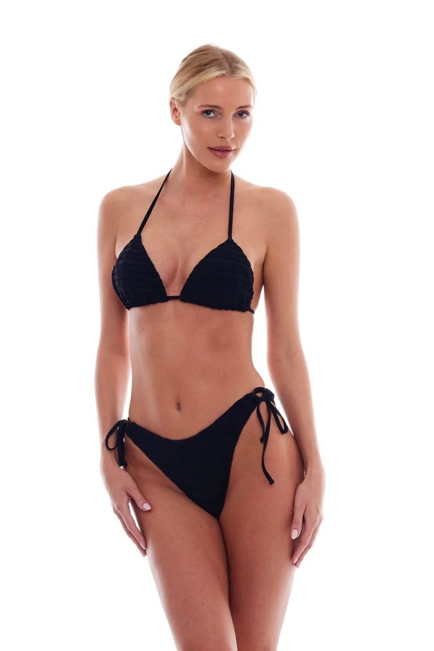 SQUARES Jamaica Triangle Strings One Size Bikini TOP ONLY
