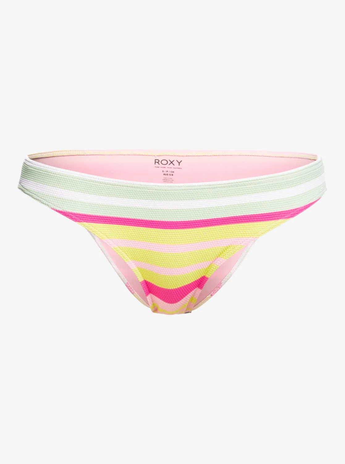 Stripe Soul Mid Waist Bikini Bottom - Seacrest Stripe Soul