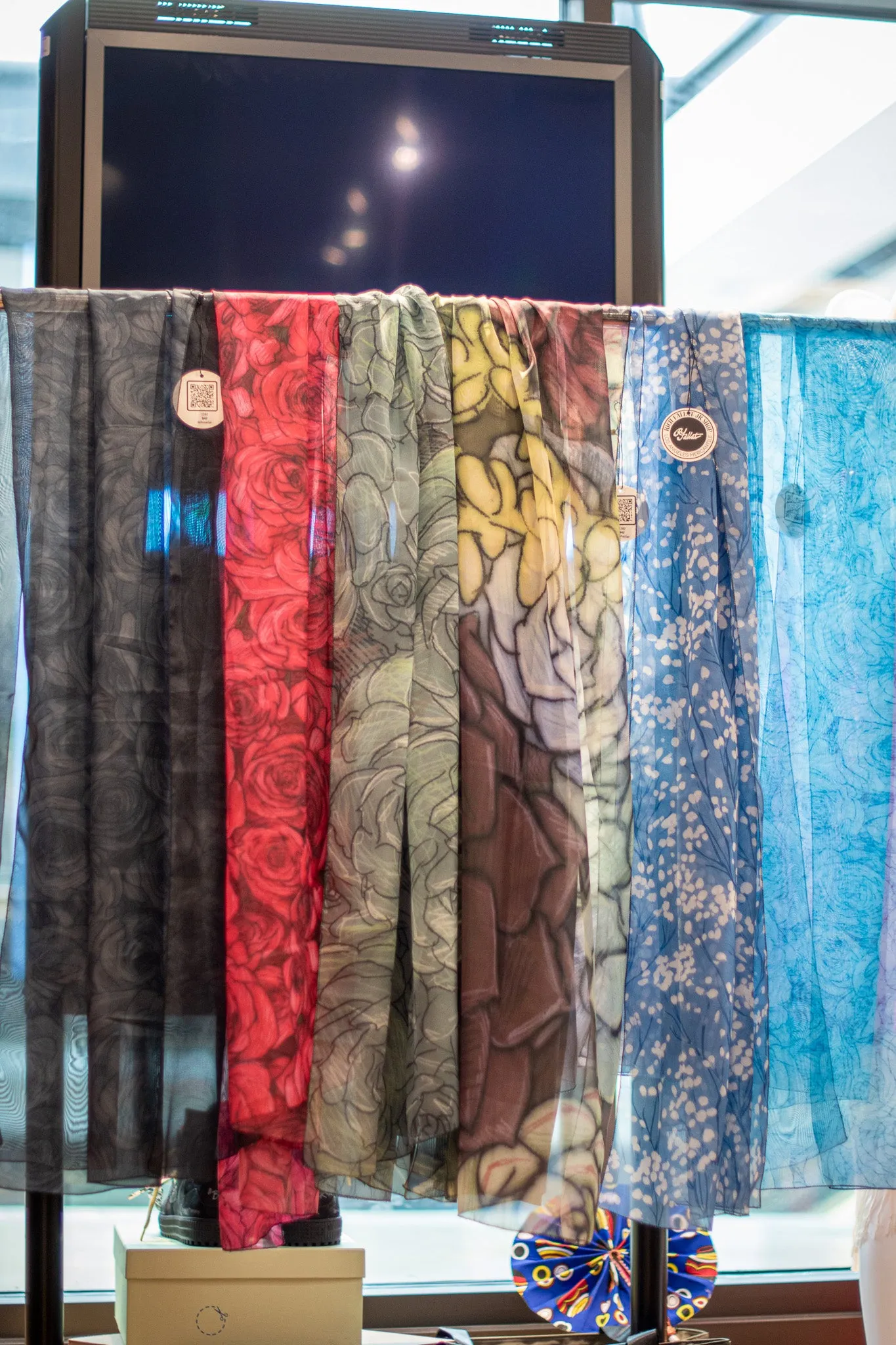 Succulent Pattern Voile Sarong