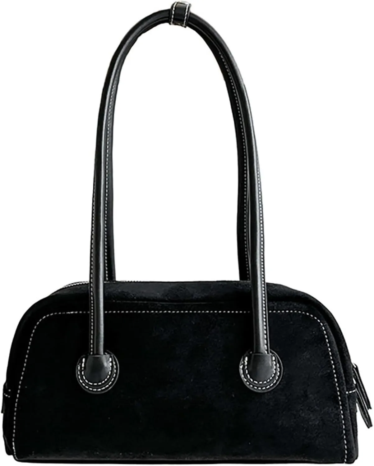 Suede Bag Brown Suede Slouchy Bag Work Hobo Handbags Fall Aesthetics Purse Designer Bag