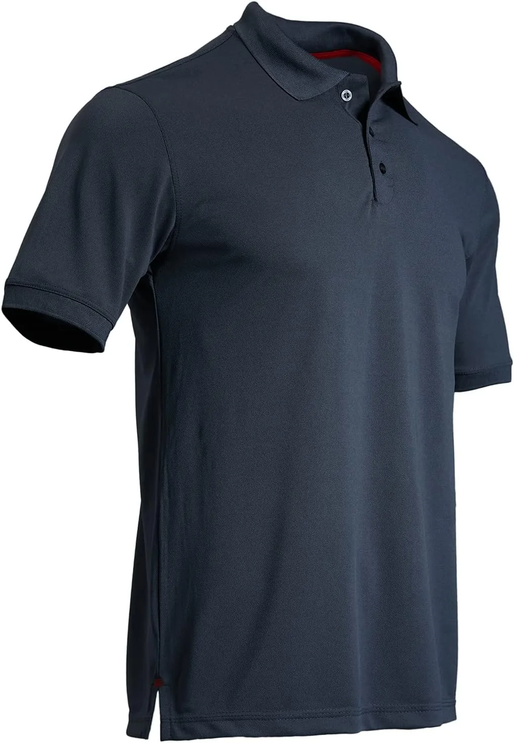 TanBridge Mens Polo T-Shirts Short Sleeve Button Down Quick Dry Lightweight Regular Fit Golf Casual Tactical Work Active