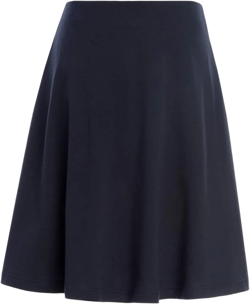 Tommy Hilfiger Girls French Terry Skort with Elastic Waistband, School Uniform
