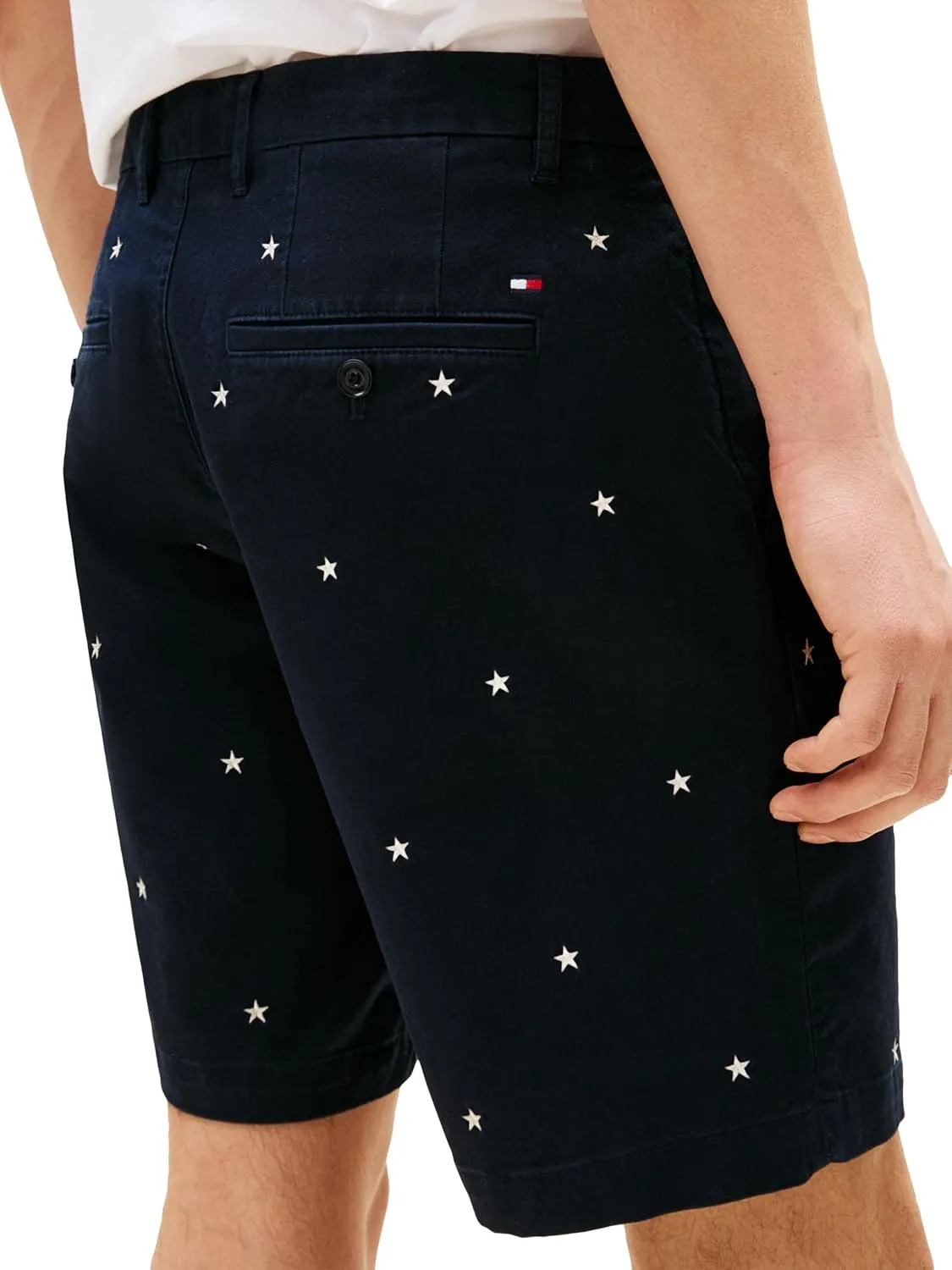 Tommy Hilfiger Men's Casual Cotton Shorts 9 Inch with Stretch, Also Available in Big and Tall