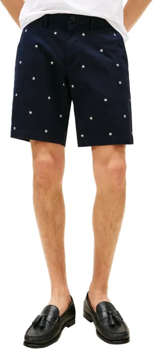 Tommy Hilfiger Men's Casual Cotton Shorts 9 Inch with Stretch, Also Available in Big and Tall