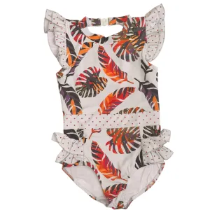 Tropical Leaf Swimsuit
