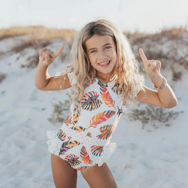 Tropical Leaf Swimsuit