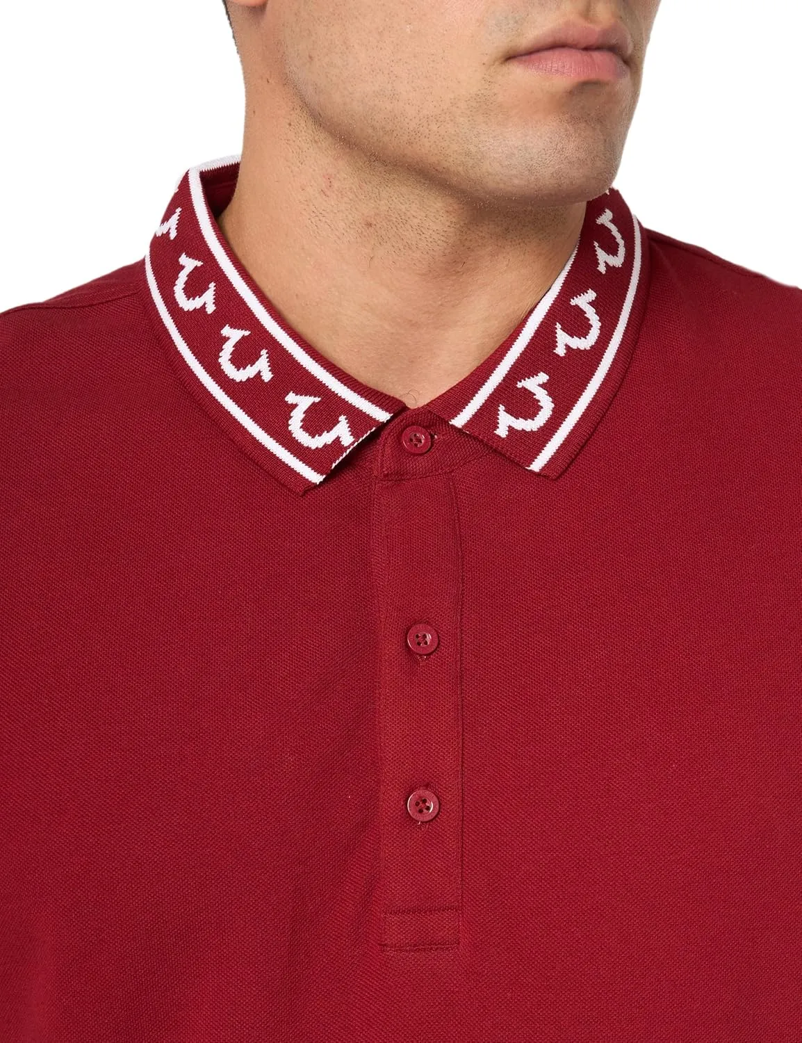True Religion Men's Relaxed SS Polo