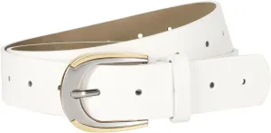 VONMELLI Women Leather Belt for Pants Jeans Dresses Ladies Belts with Fashion Gold Silver Buckle