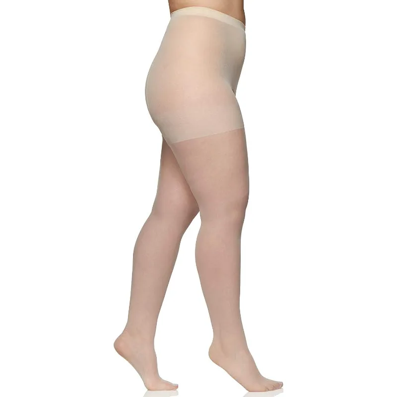 Women's All Day Sheer Non-control Top Pantyhose - Sandalfoot