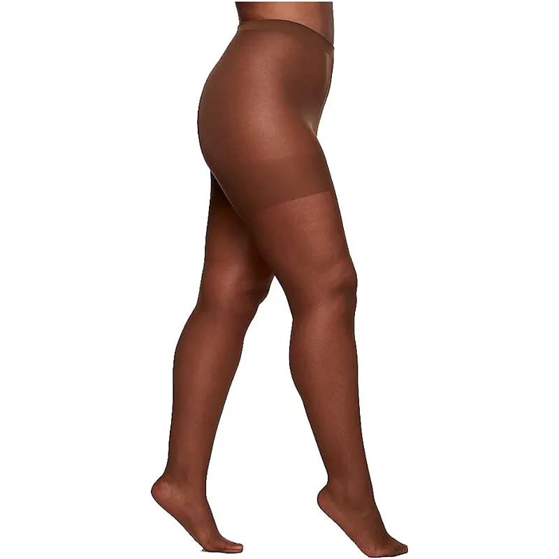 Women's All Day Sheer Non-control Top Pantyhose - Sandalfoot
