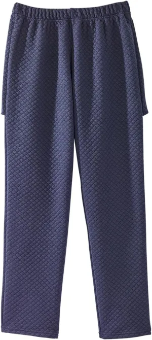 Womens Assisted Dressing Adaptive Open-Back Tracksuit Pants