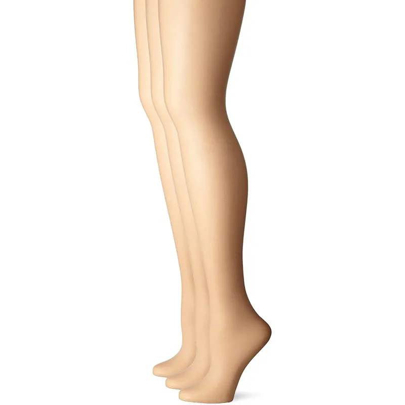 Women's Control Top Pantyhose 3-pack
