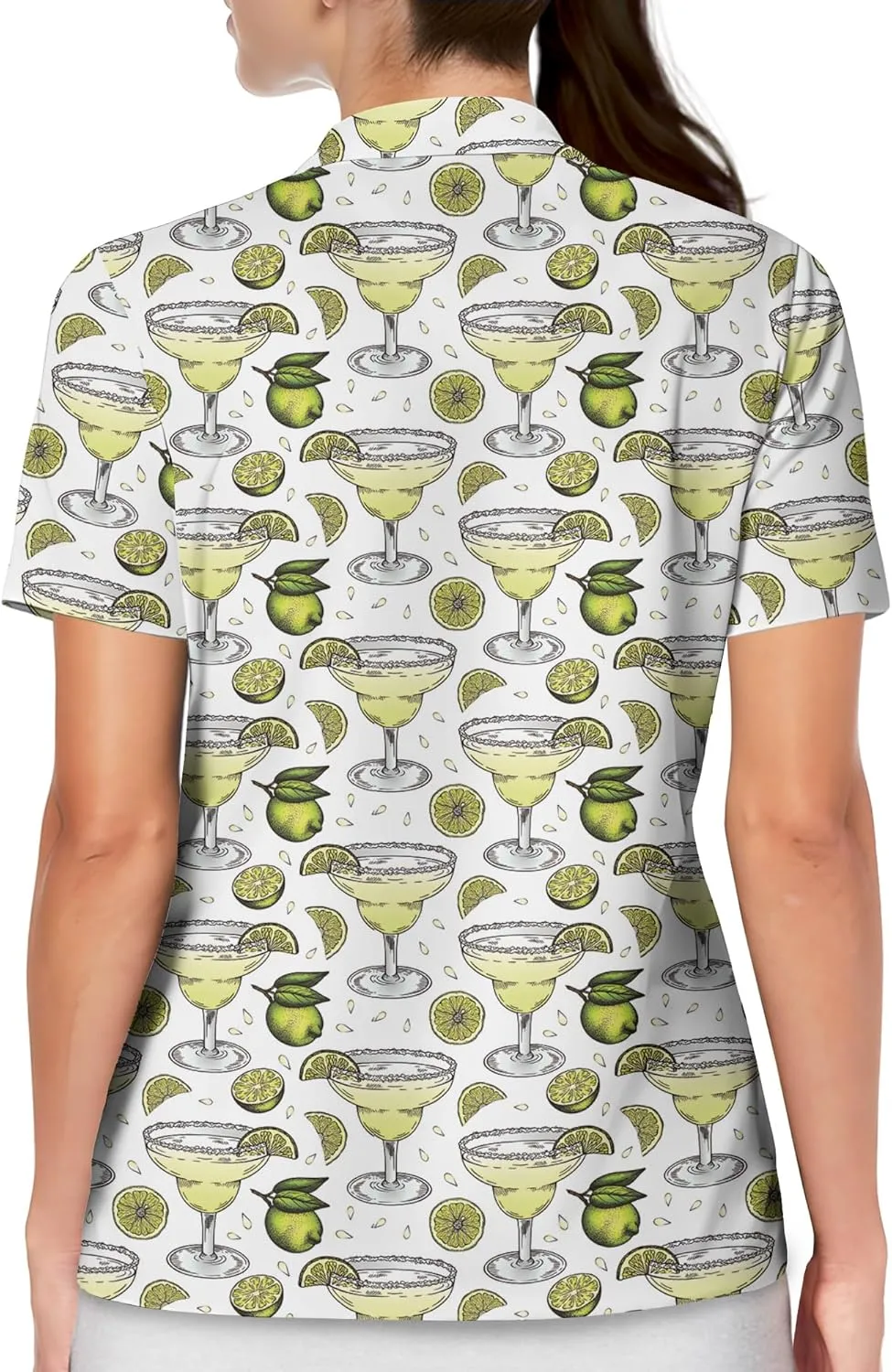 Womens Golf Shirt Printed Golf Outfit Funny Polo Shirts for Women Gifts