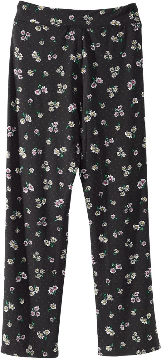 Womens Self Dressing Adaptive Wide Leg Pull-On Pants