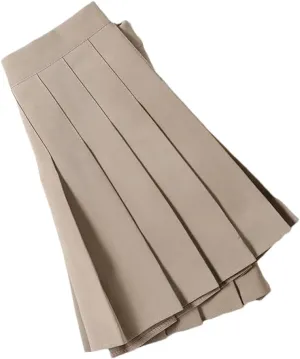 Women's Spring Summer A Line High Waist Mini Pleated Skirt Pleated Tennis Skirt