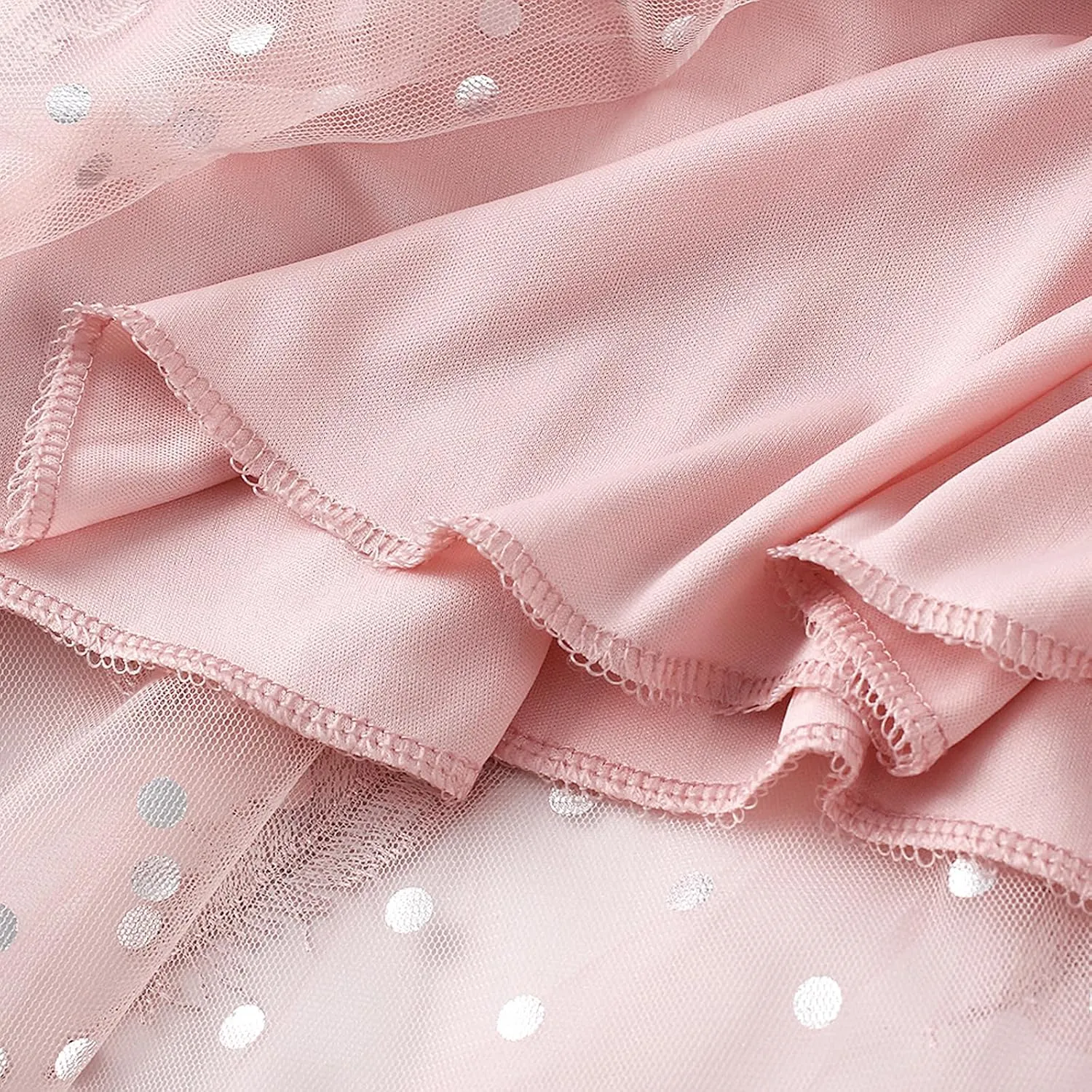 Women's Tulle Midi Skirt Elastic High Waist Layered Pleated Mesh Flowy A-Line Prom Party Long Tutu Skirts