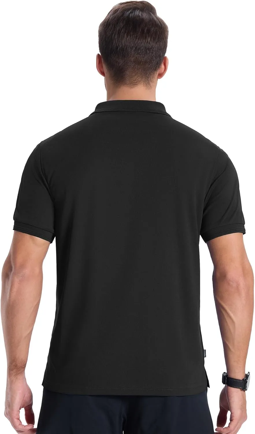 ZITY 3 Pack Mens Polo Shirts Short Sleeve Sports Moisture-Wicking Golf Shirt Business Causal Summer Tops